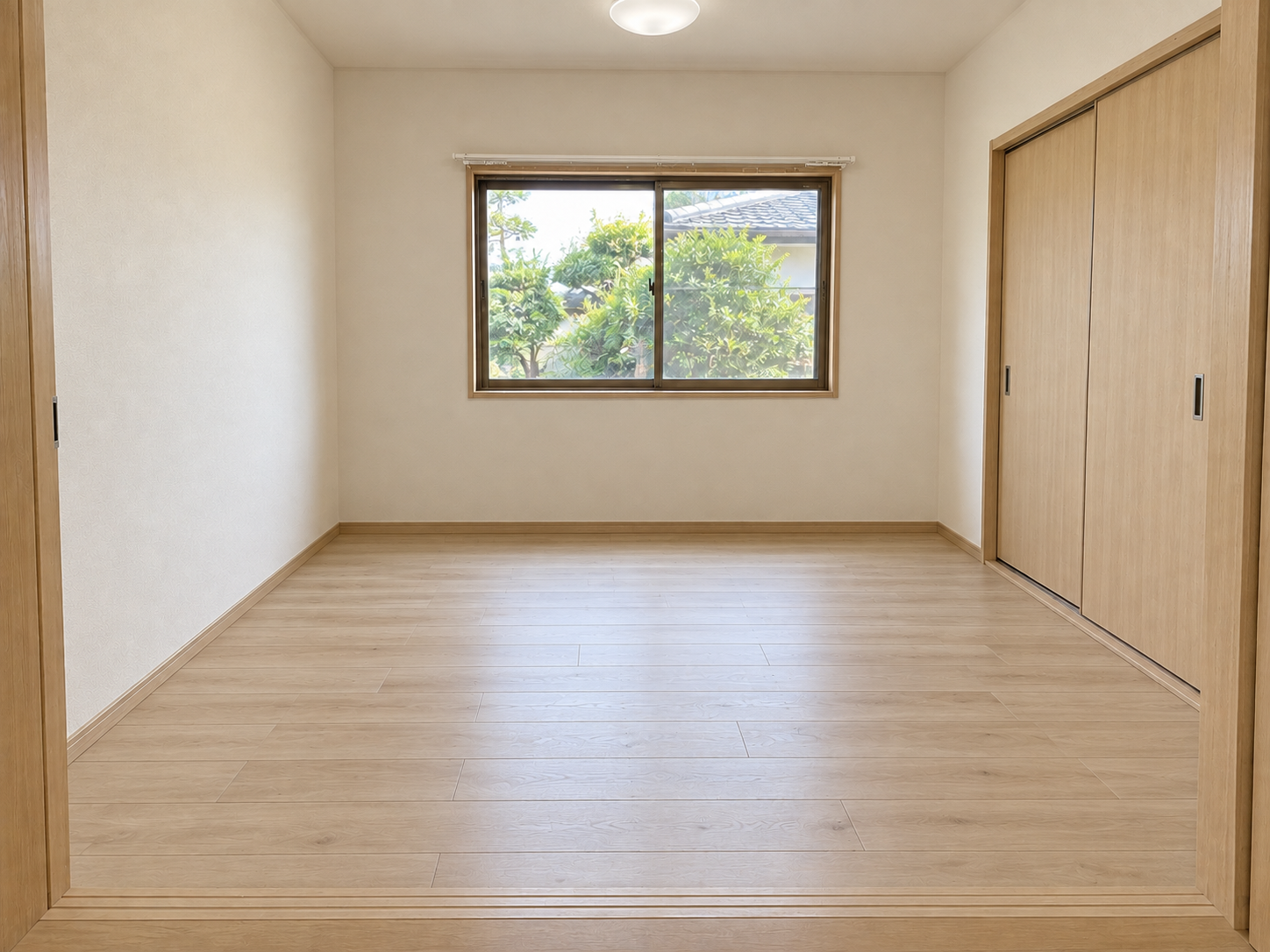 洋室に仕上がったお部屋